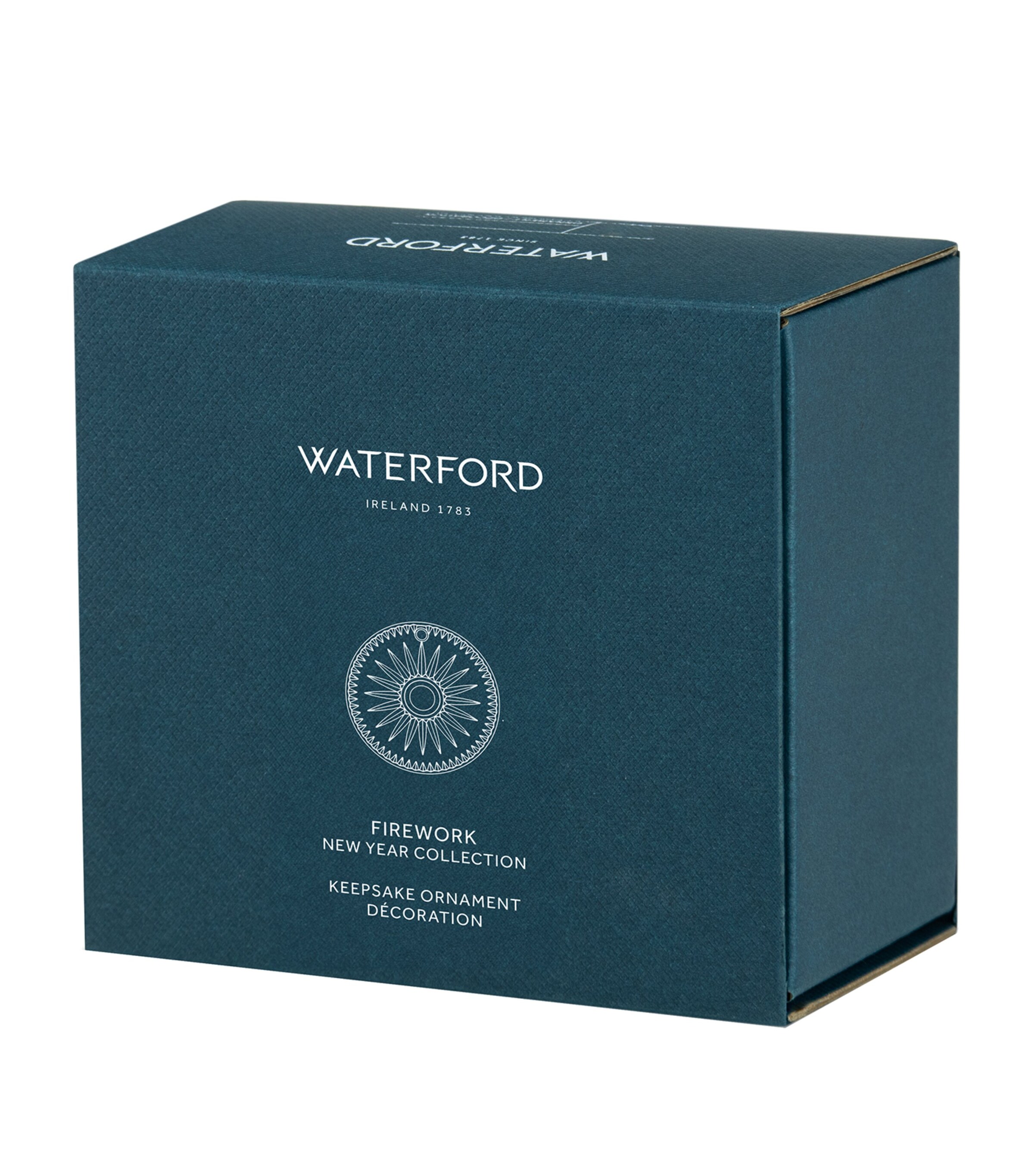 Crystal Firework Disc Bauble (8.5cm) CLEAR Image 4