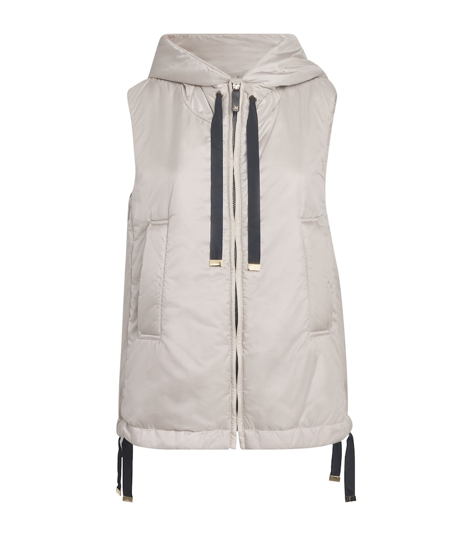 The Cube Quilted Gilet BEIGE Image 1
