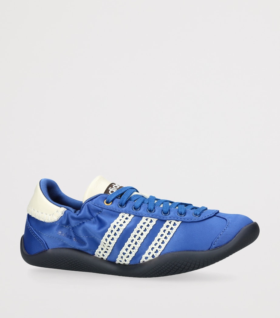 x Wales Bonner Satin Karintha Sneakers BLUE Image 3