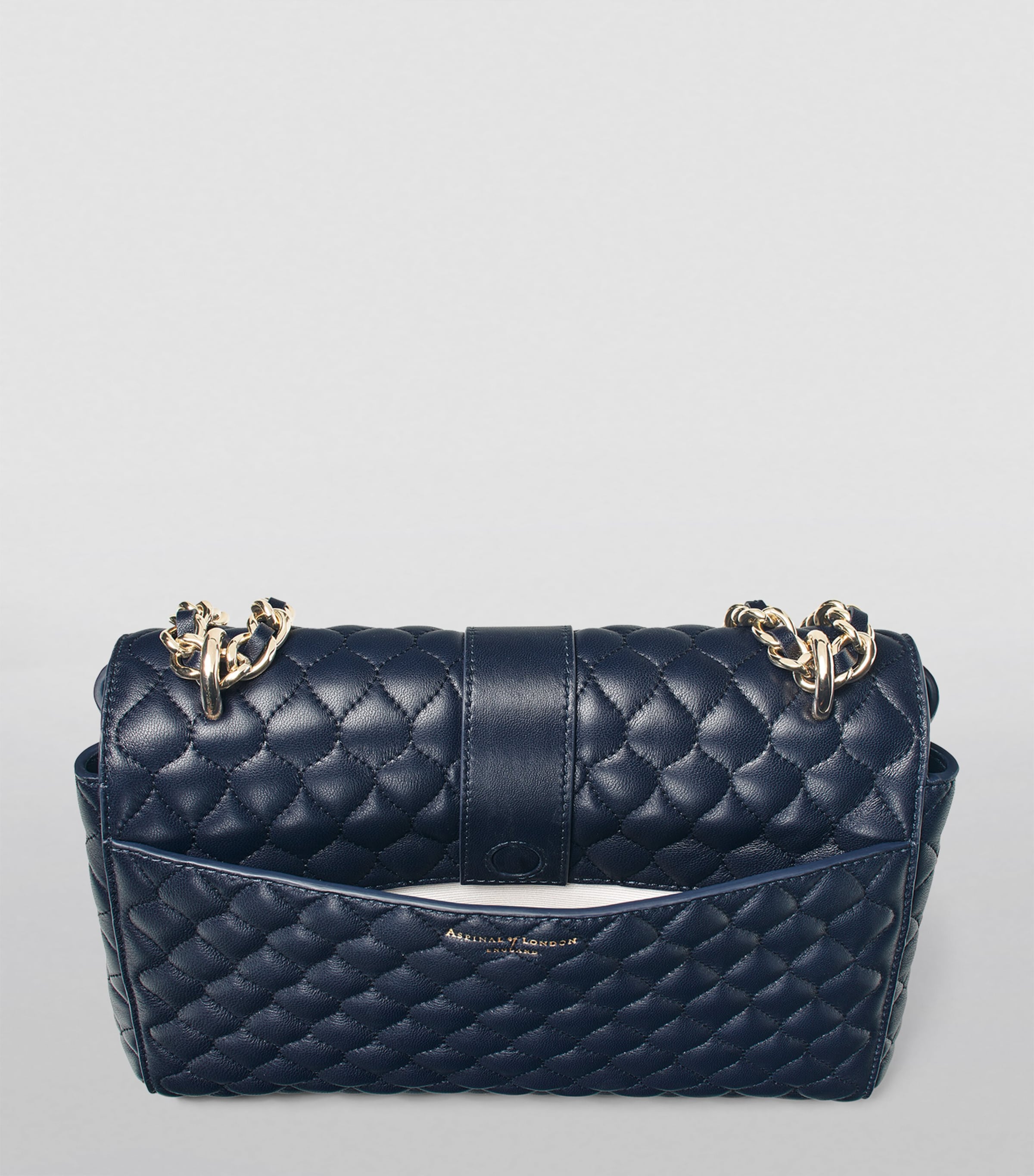 Large Lottie Shoulder Bag NAVY Image 4