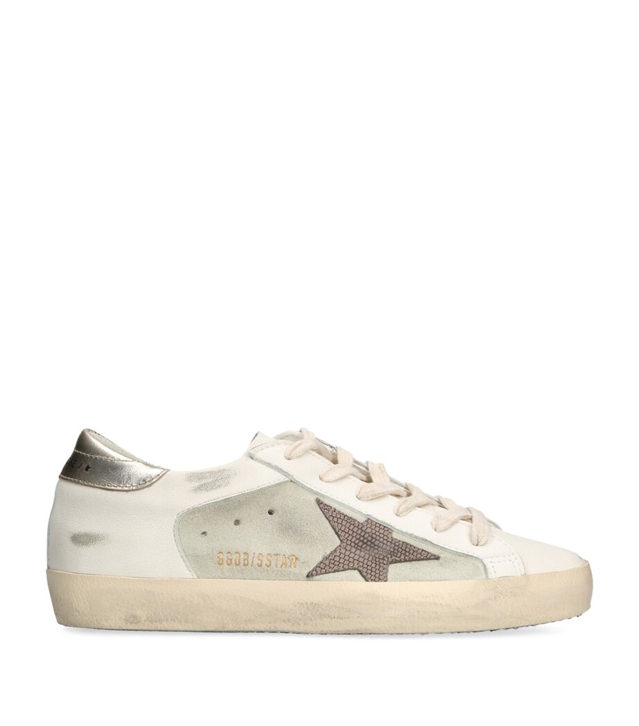 Golden Goose Suede Super Star Low-Top Sneakers White/oth Image 1