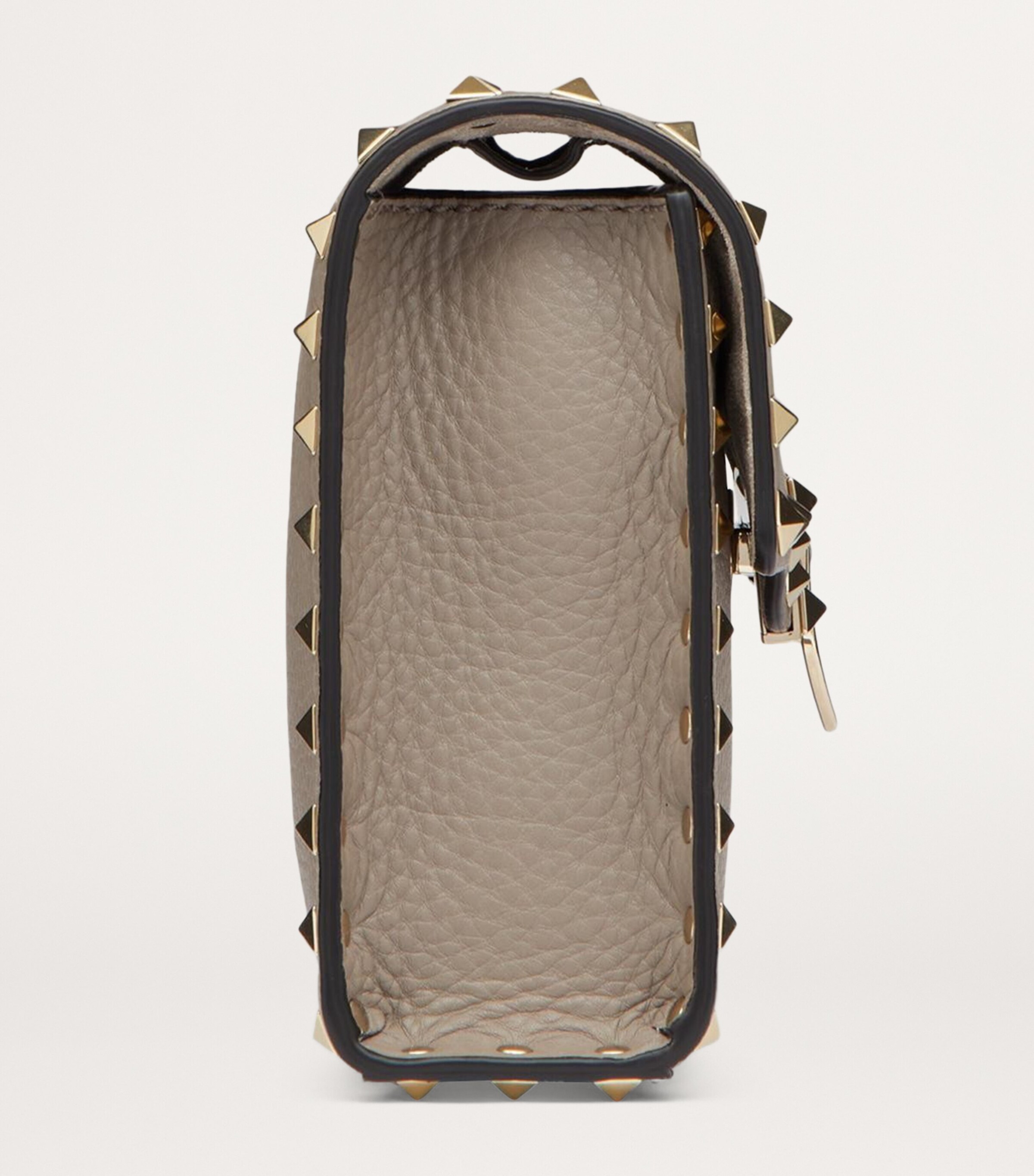 ★人気★【VALENTINO】★ROCKSTUD ALCOVE GRAIN CALF SKIN BAG★ Valentino Garavani Calf Leather Rockstud Alcove Shoulder Bag