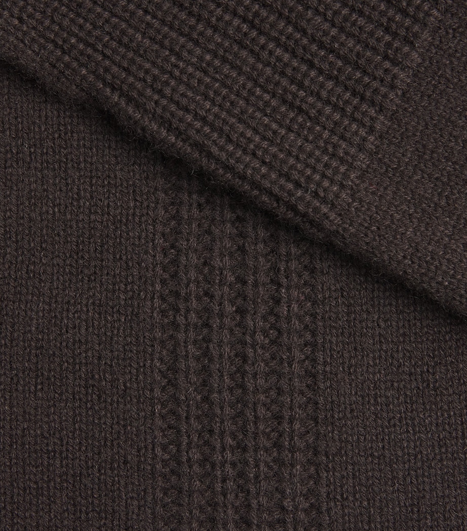 Cashmere Loftus Sweater COCOA Image 5