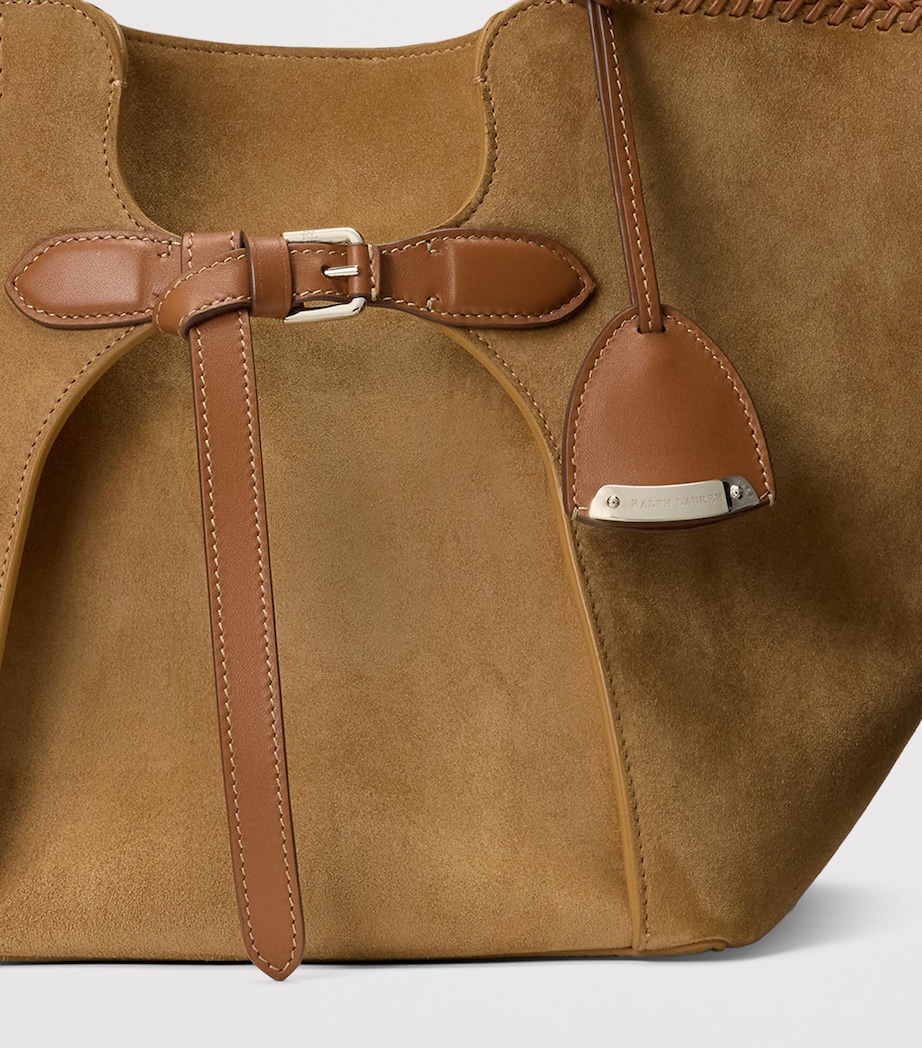 Suede The Ralph Tote Bag DARK TAN Image 5