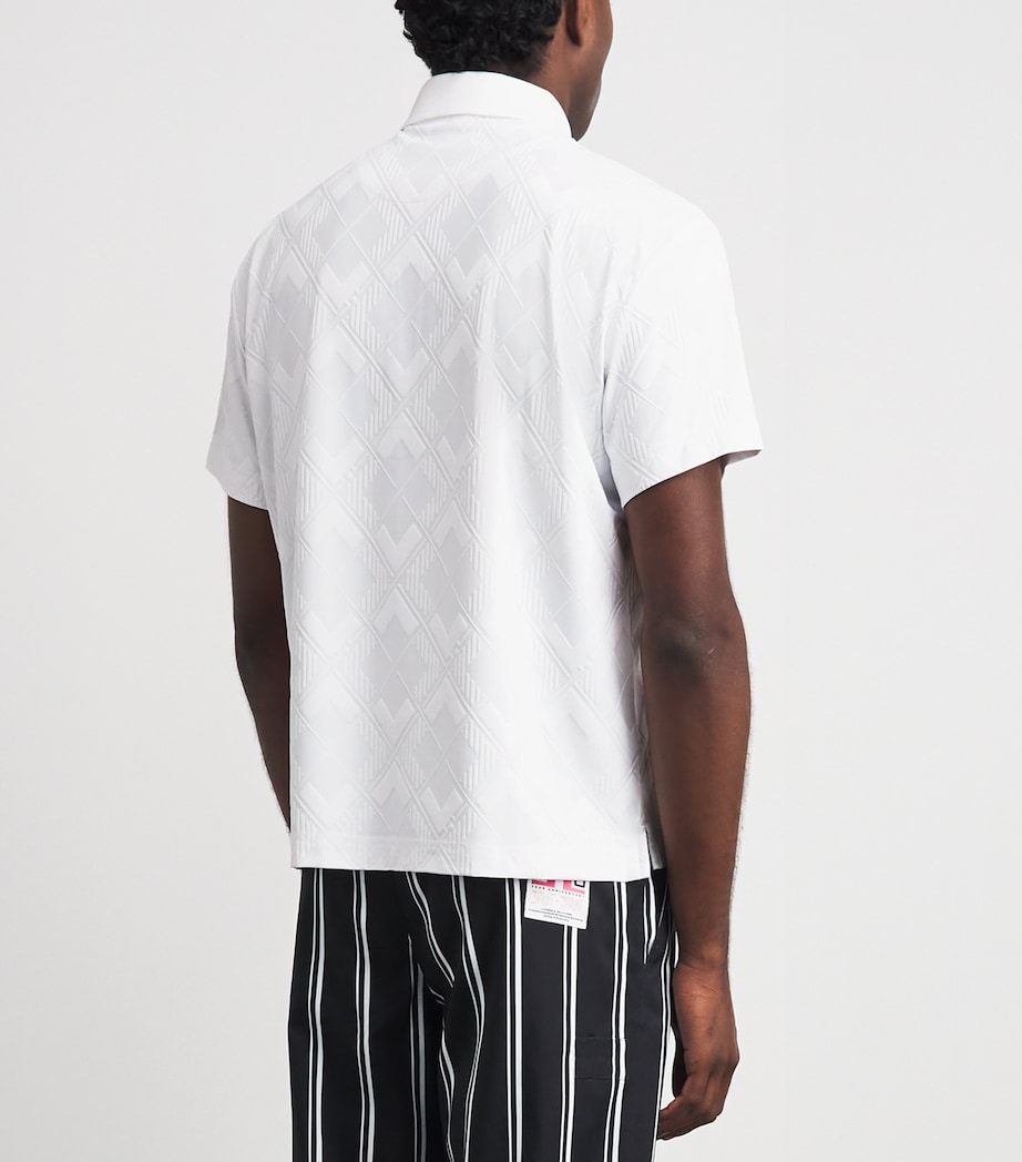 J Lindeberg Mens 30Y Matt Polo Shirt White Image 5