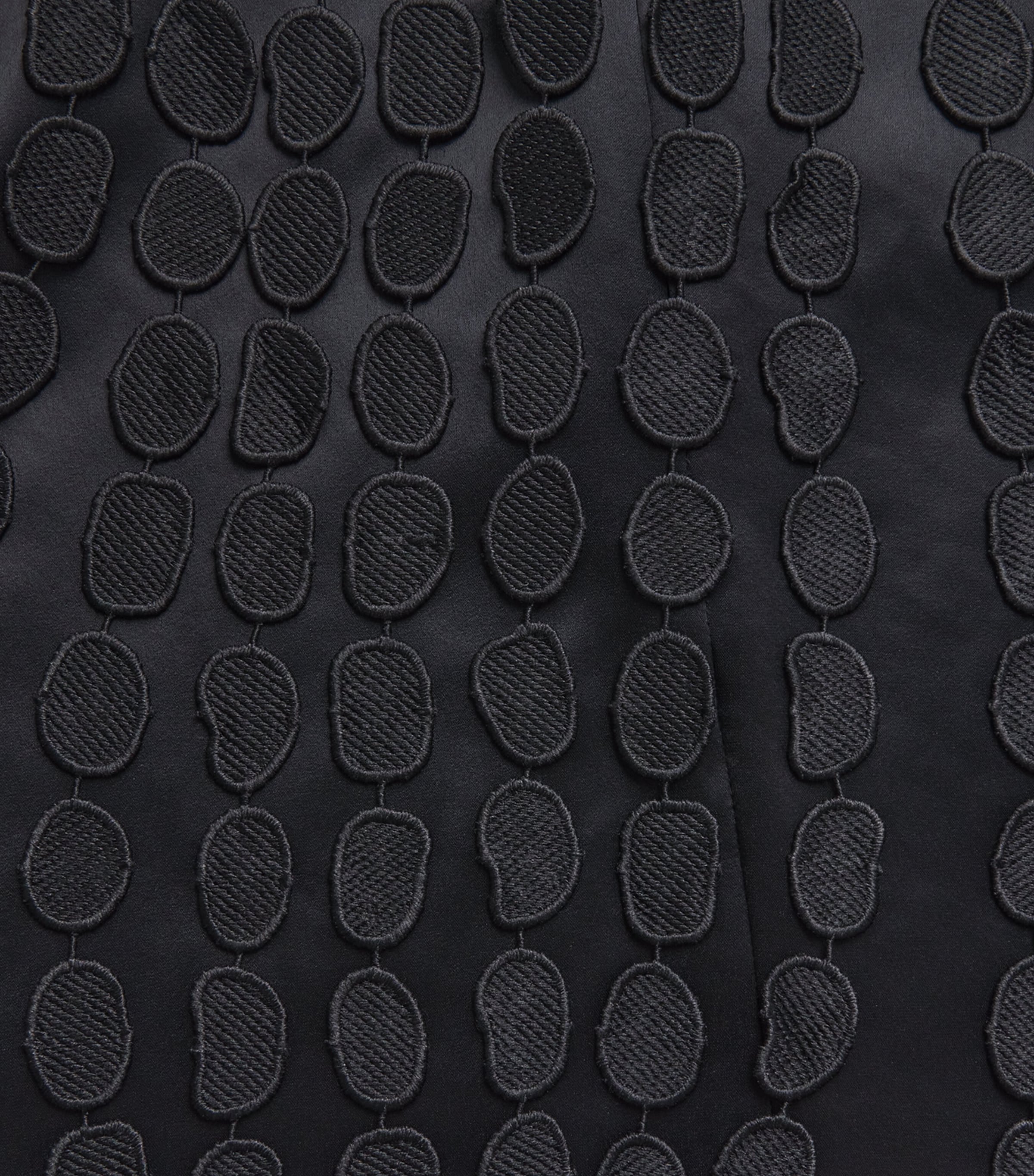 Lace Orlo Mini Dress DBLK BLACK Image 5