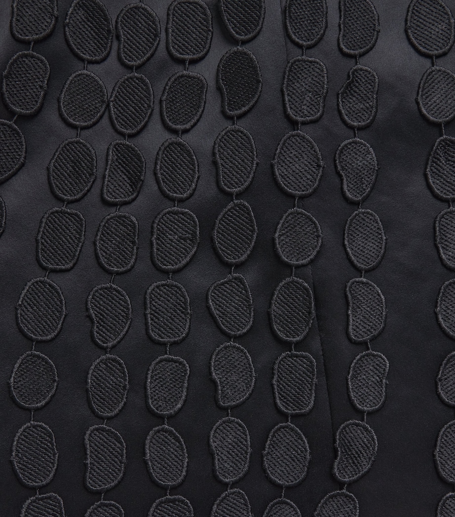 Lace Orlo Mini Dress DBLK BLACK Image 5