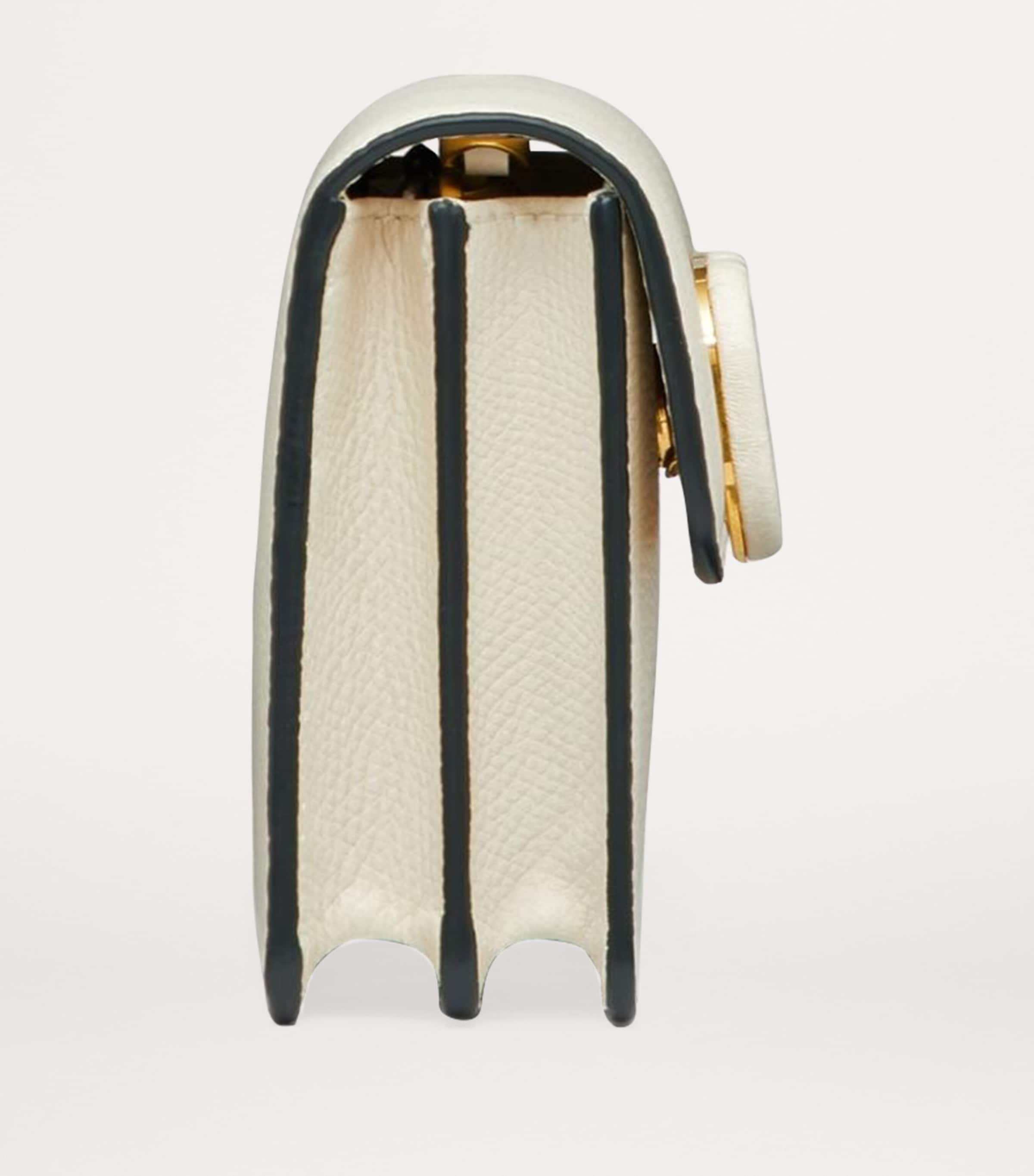 Valentino Garavani Leather VLogo Signature Chain Wallet Image 4