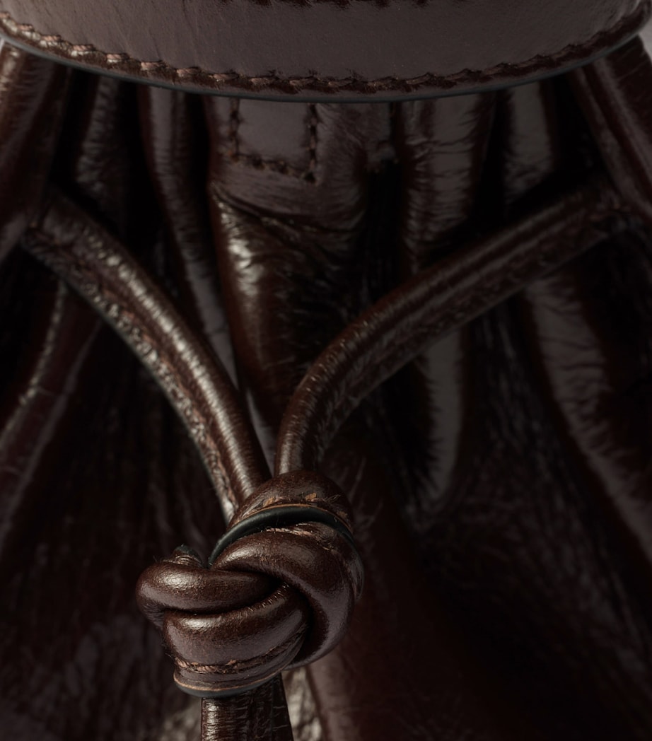 Prada Medium Leather Bonnie Shoulder Bag Brown Image 8