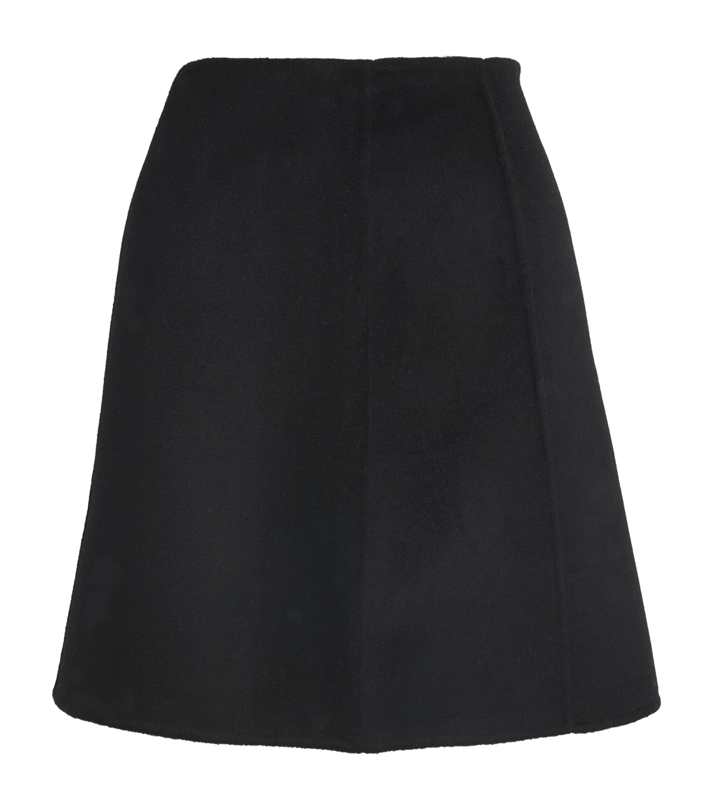 Claudie Pierlot Wool-blend Mini Skirt In Black