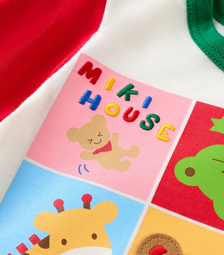 Cotton Pucci Grid T-Shirt (2-7 Years) 87 Image 3