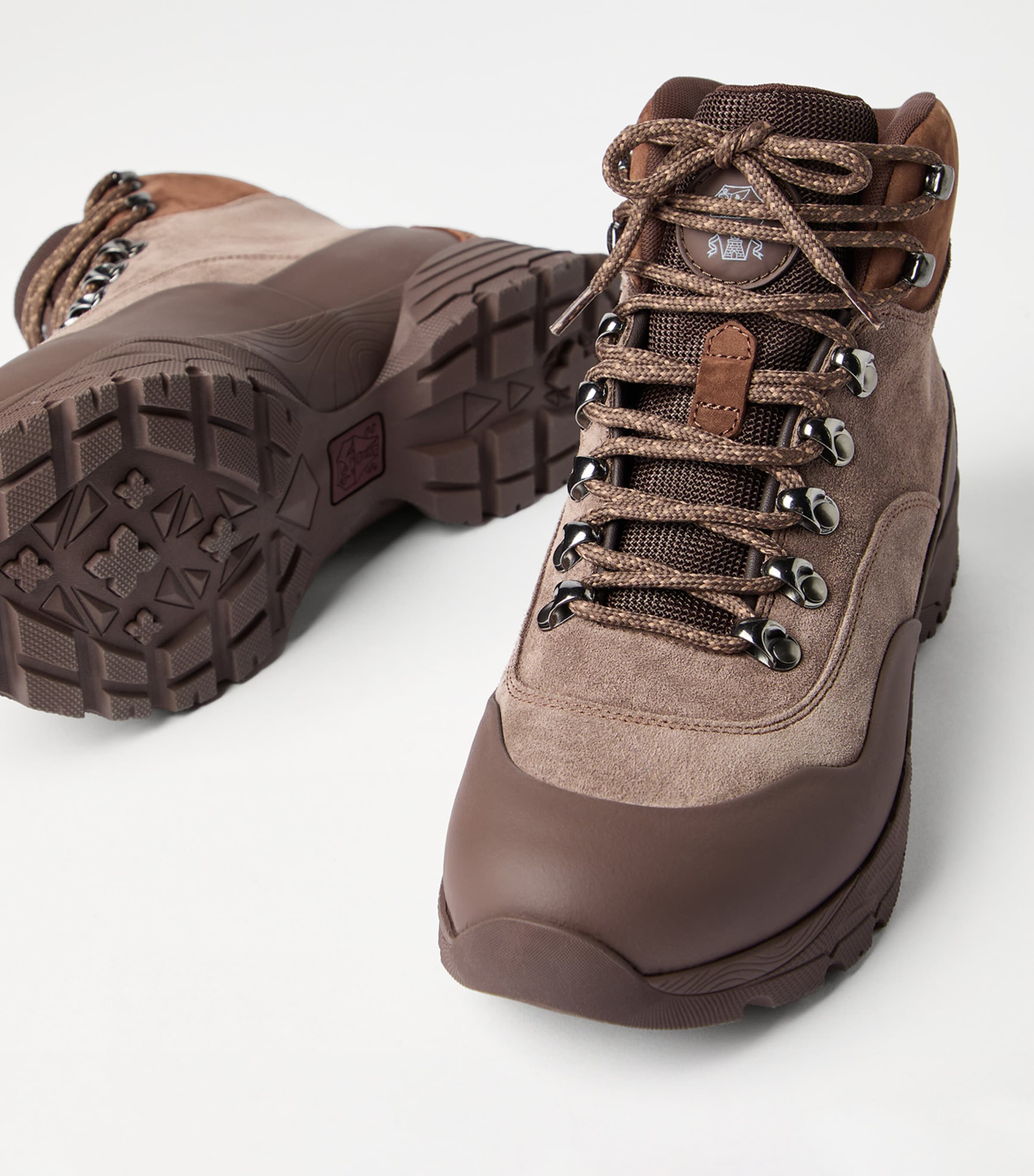 Suede Hiking Boots CBJ23 Image 5