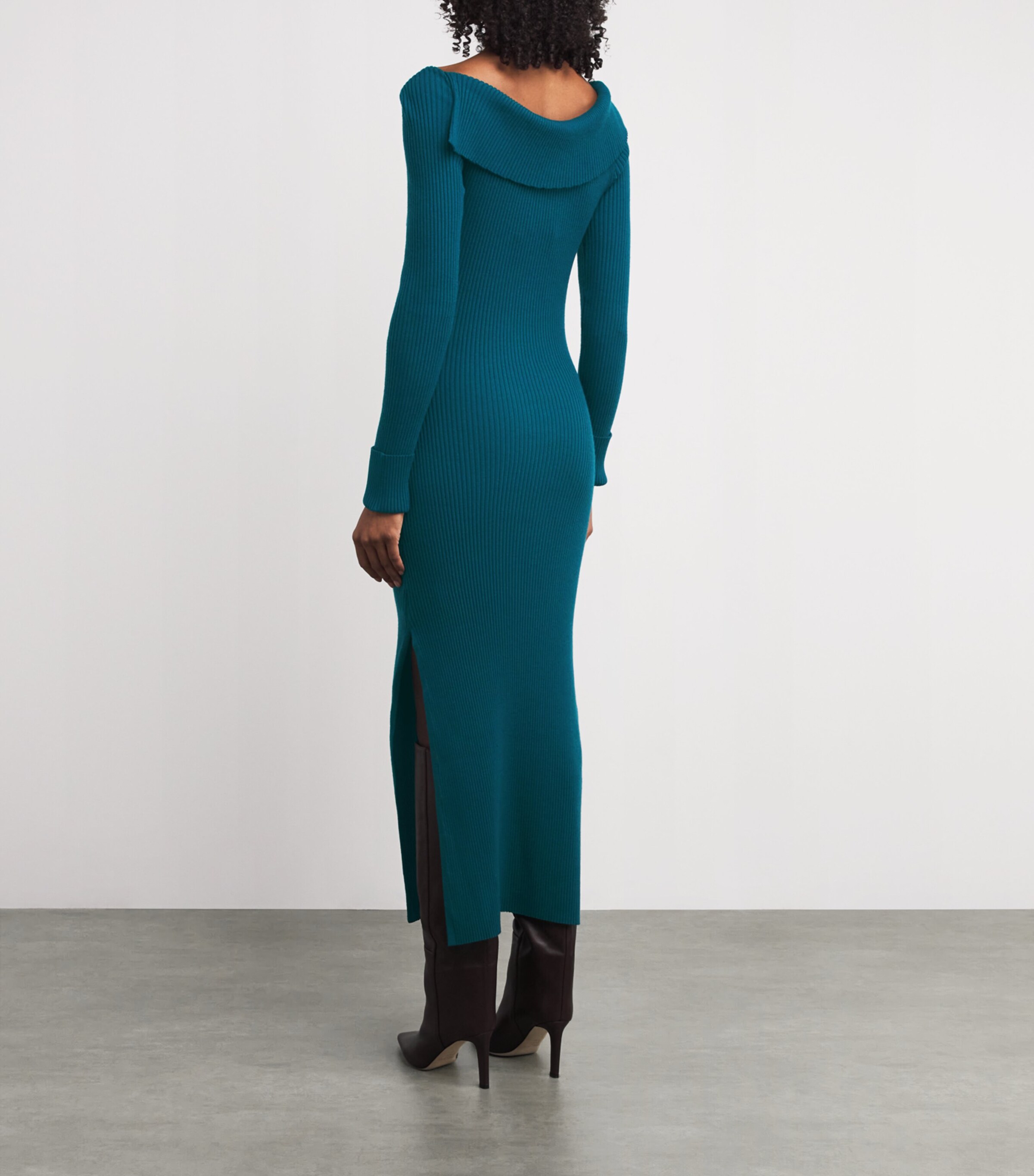 Wool Hassan Maxi Dress 139 AZURE Image 3