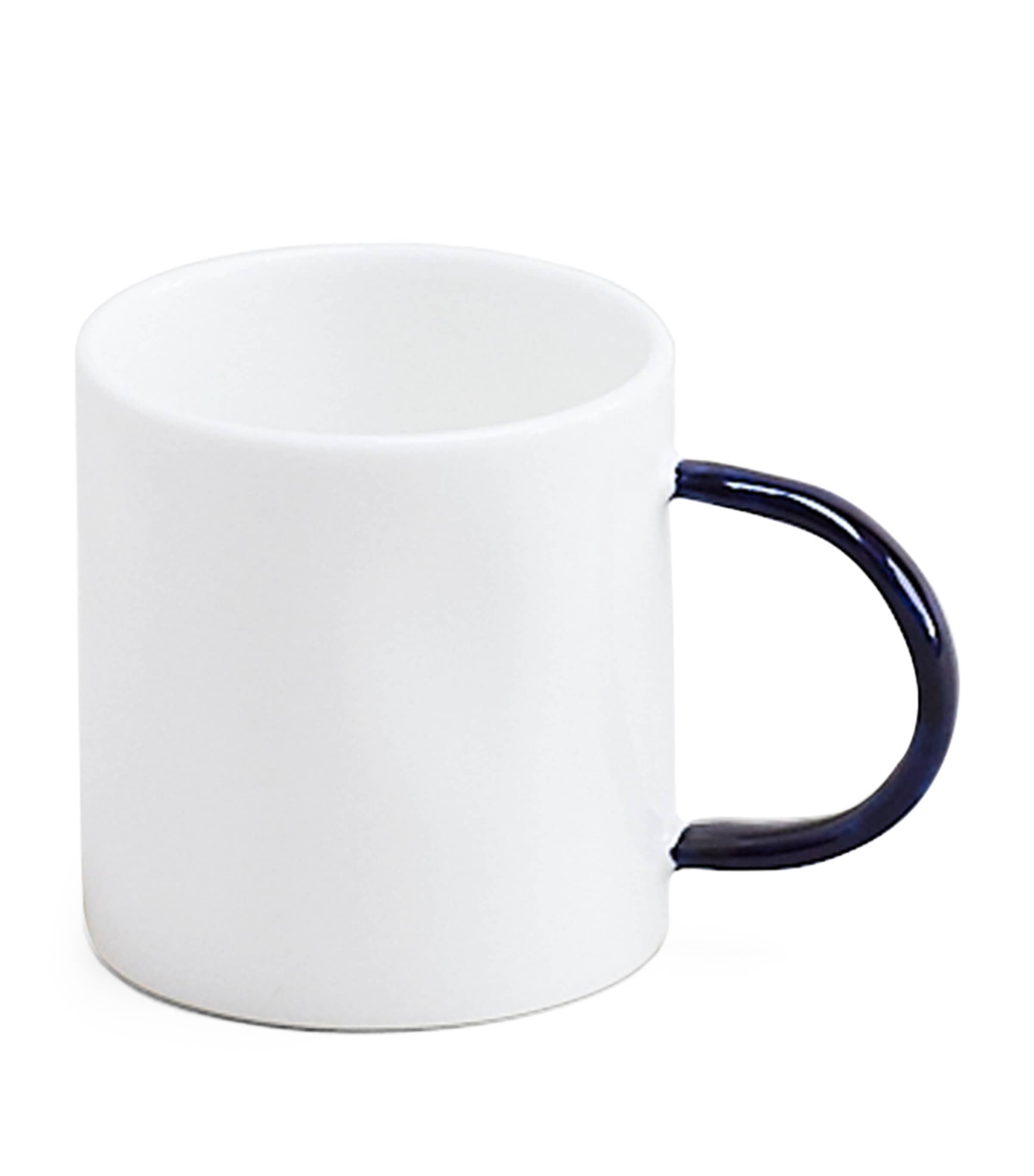Feldspar Set Of 4 Cobalt Espresso Mugs In Blue