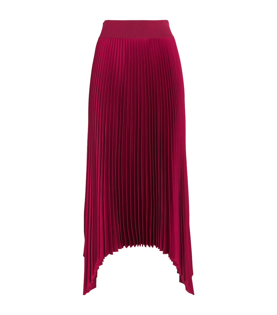 Ade Knit Weave Plissé Skirt RUBY Image 1
