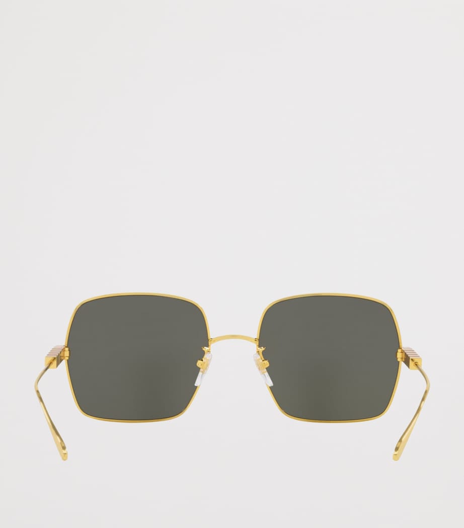 Gucci Metal GG1434S Sunglasses Gold Image 4