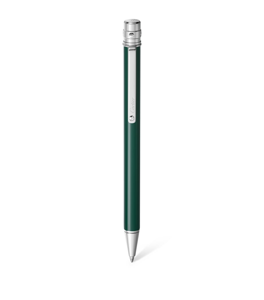 Santos de Cartier Ballpoint Pen GREEN Image 1
