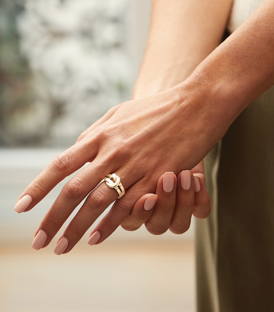 Rose Gold The Knot Ring ROSE GOLD Image 3