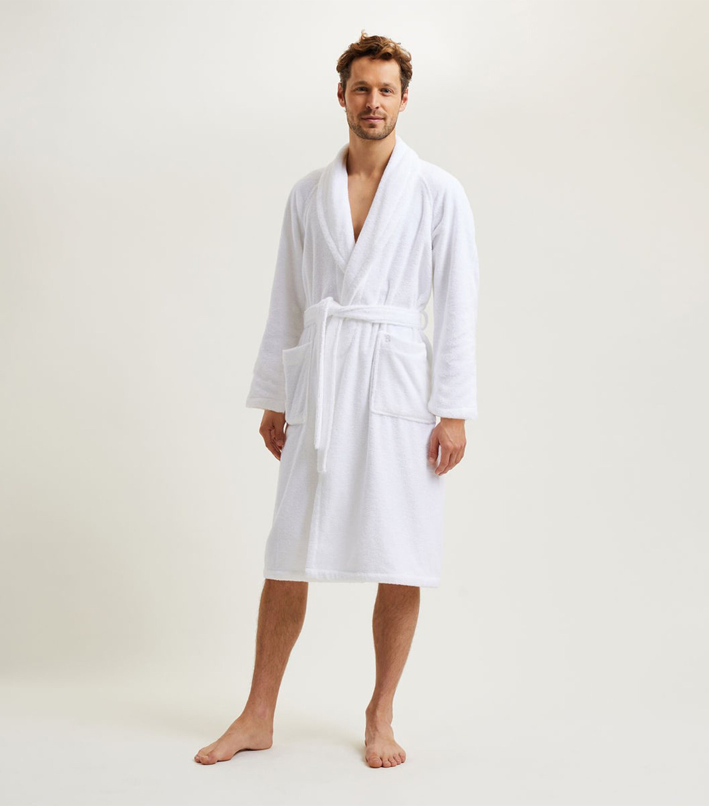 Yves Delorme Womens Étoile Bathrobe (Medium) Image 4