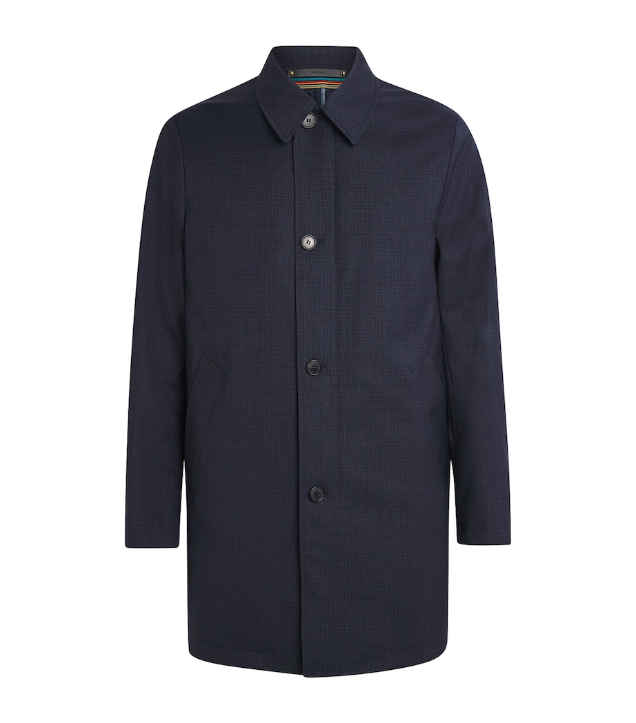 Wool Mac with Gilet 47_NAVY Image 1