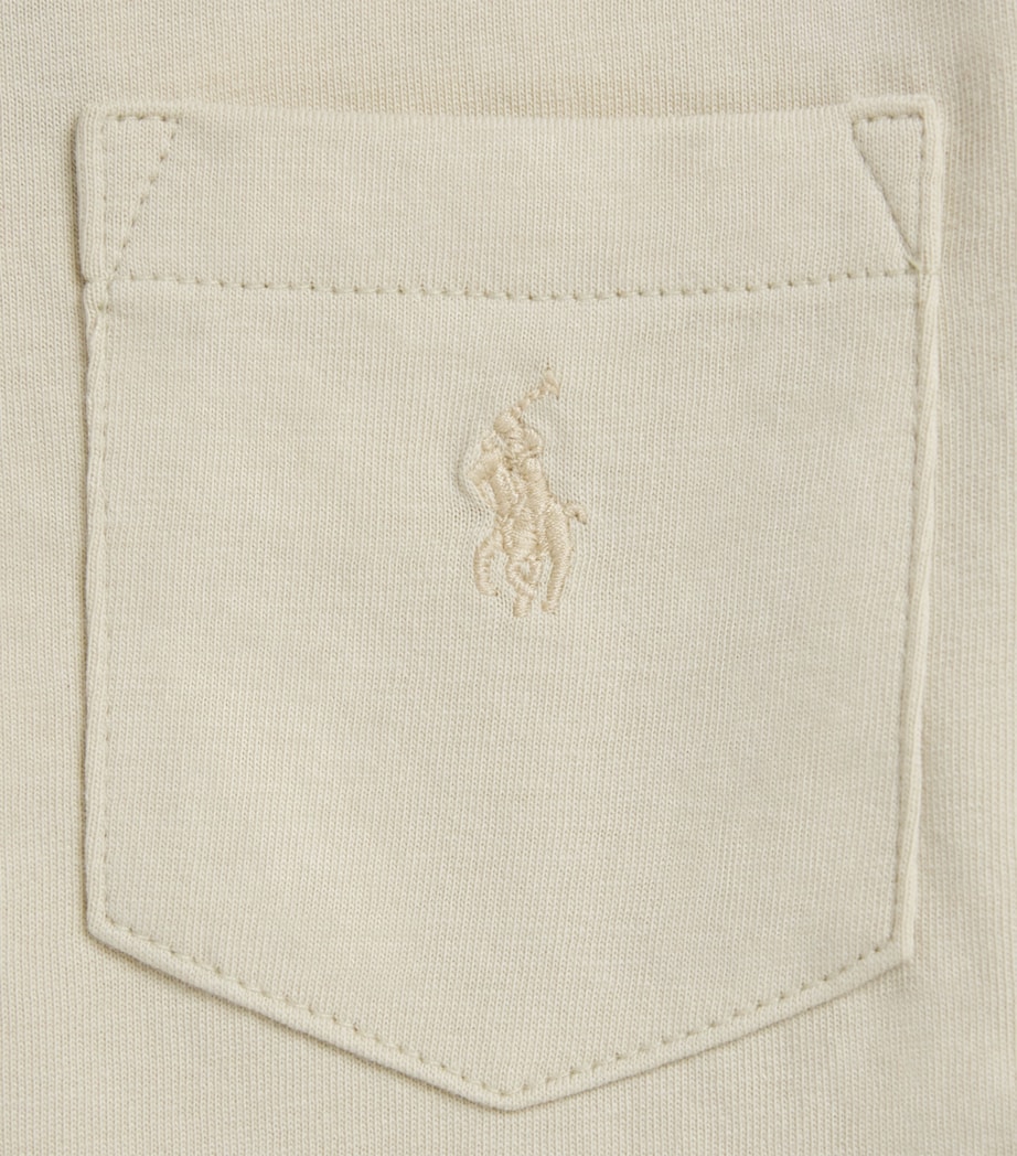 Ralph Lauren Kids Cotton Polo Shirt (2-7 Years) Spring Beige Image 3