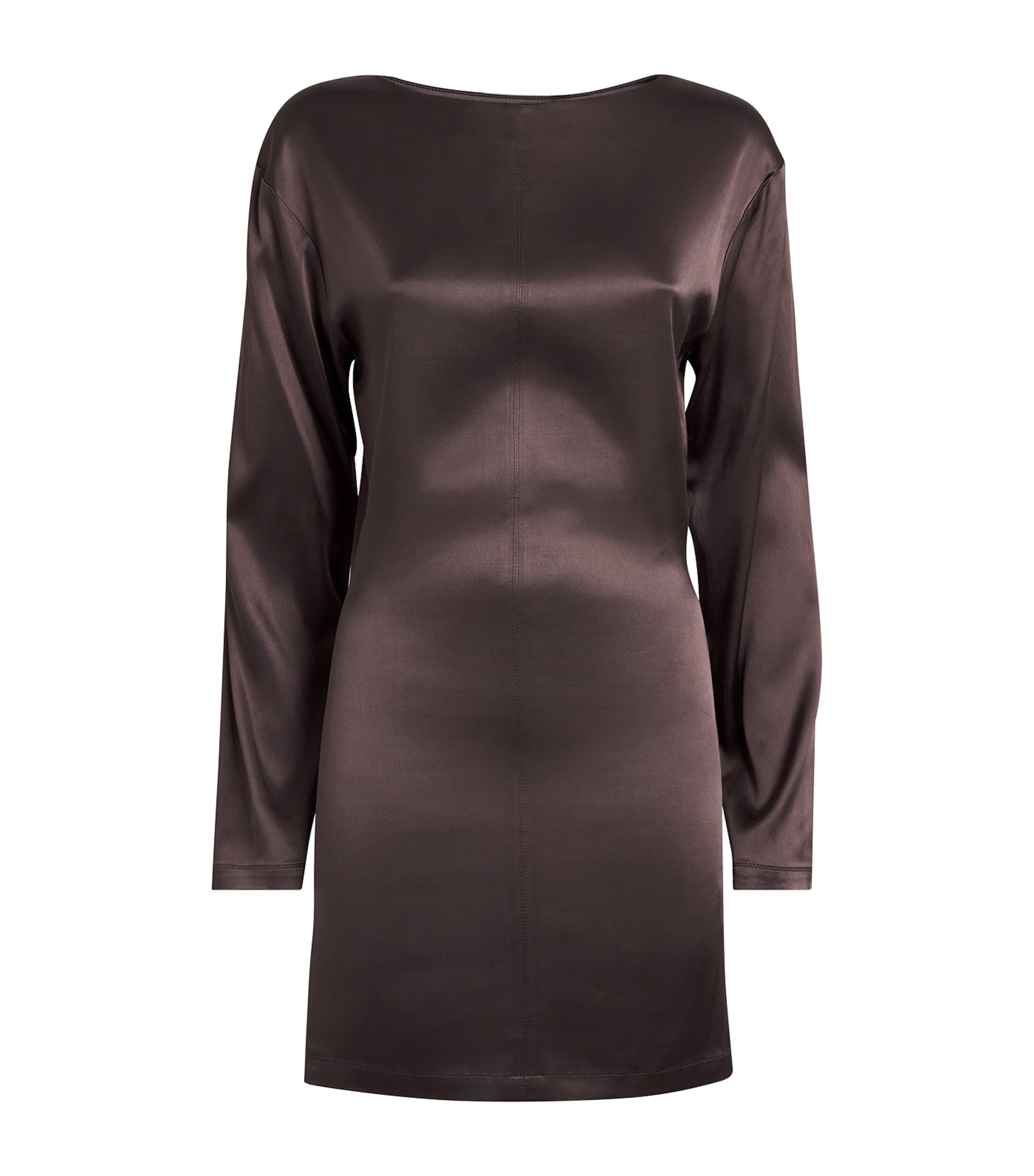 AERON SATIN POINTE MINI DRESS 