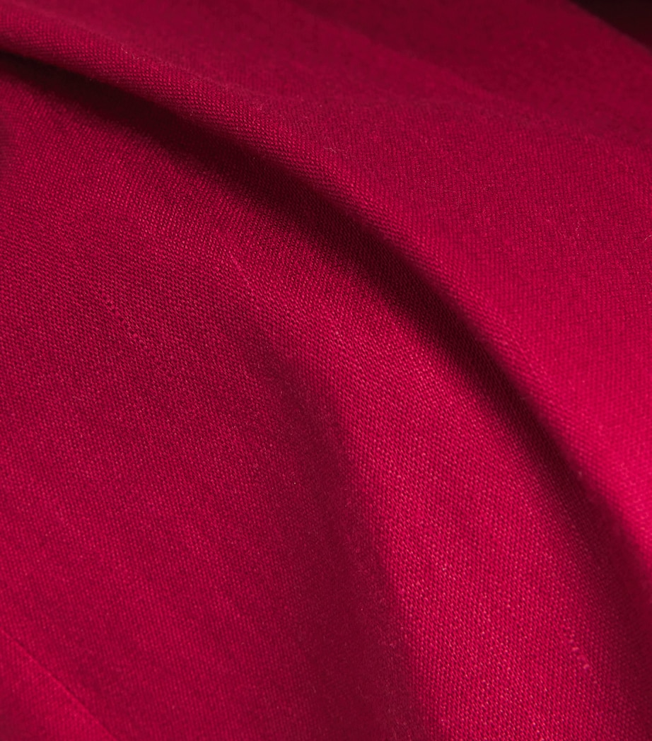 Dylan Wide-Leg Tailored Trousers L626 DARK CHERRY Image 5