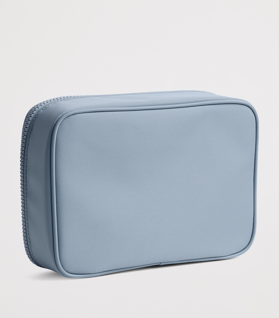 Harrods Clear Cosmetic Bag Blue Image 2