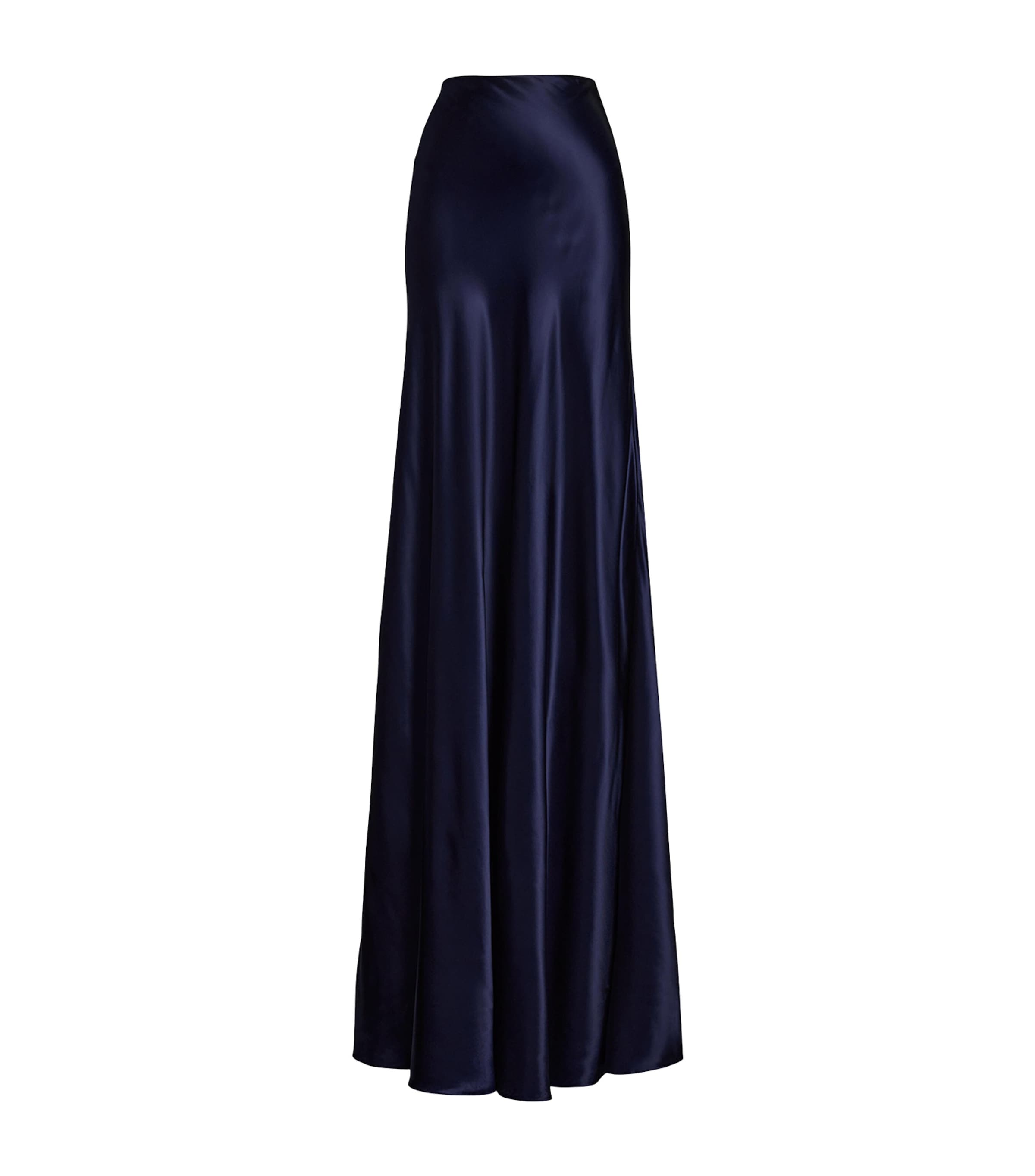 RALPH LAUREN SATIN MASINA MAXI SKIRT