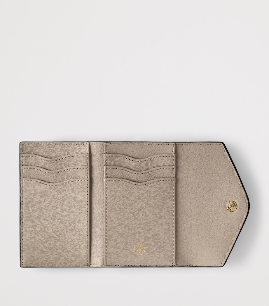 Leather Folded Wallet CASHMERE TAUPE Image 2