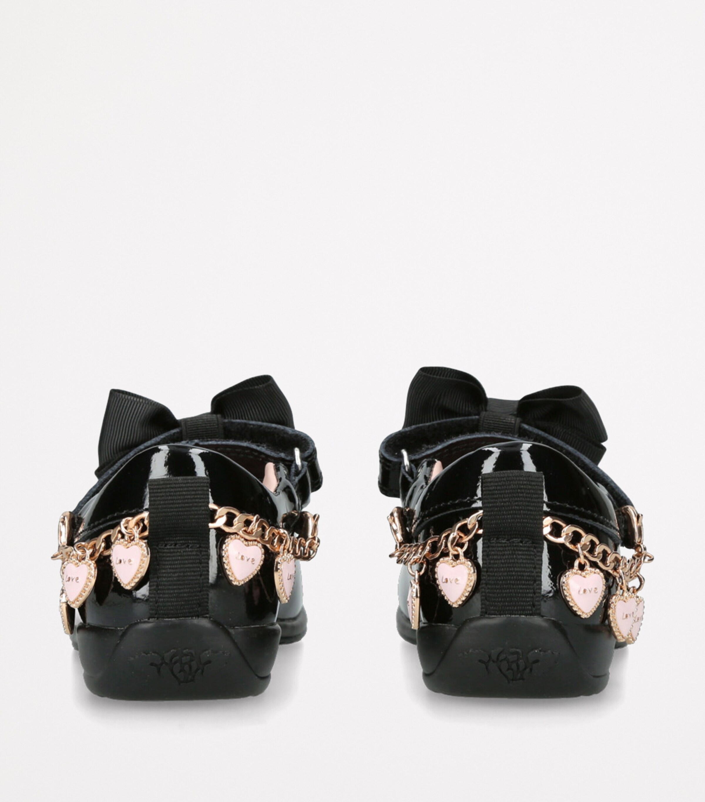 Lelli Kelly Patent Leather Bow-Detail Annie Shoes Black Image 2