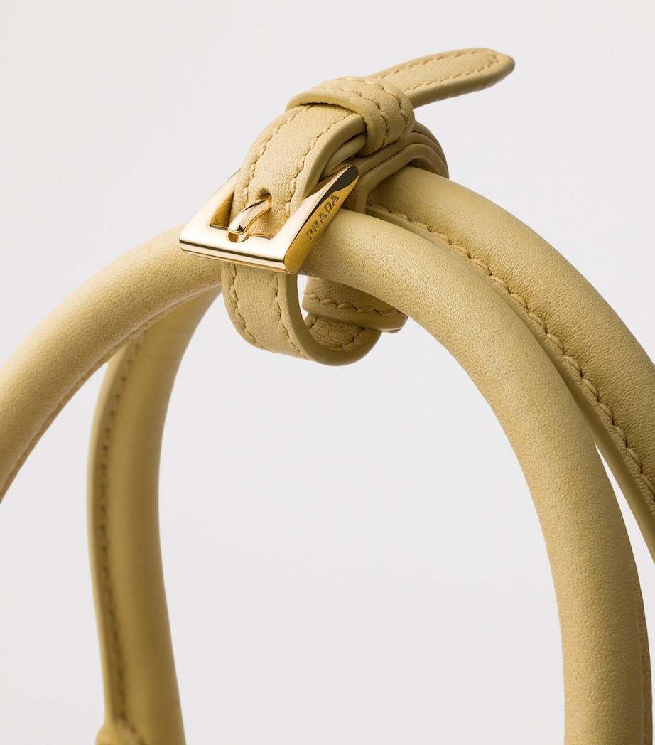 Medium Leather Galleria Top-Handle Bag F0032 Image 5