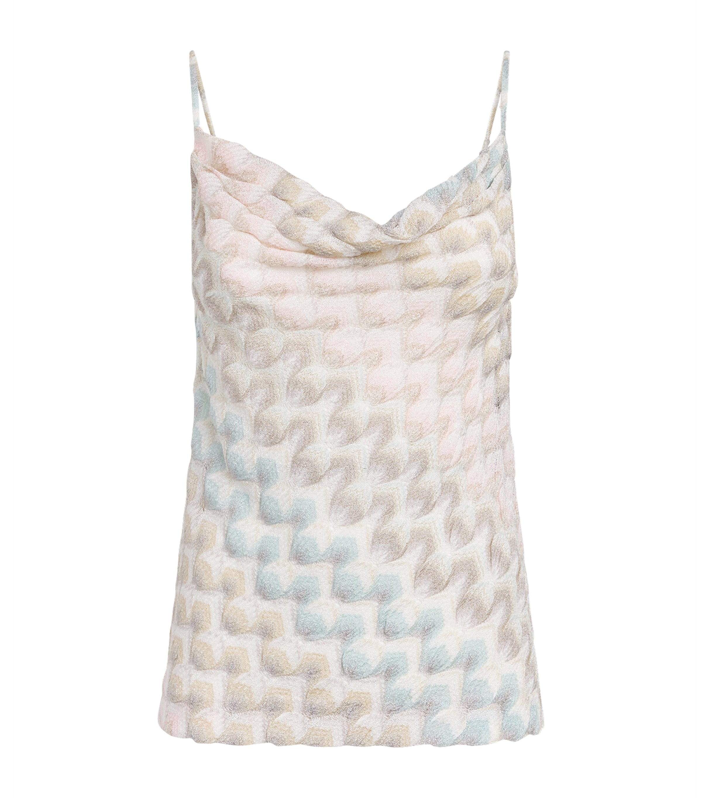 Missoni Lamé Lace Motif Cami Top Smsqb Multi B/p/w/y