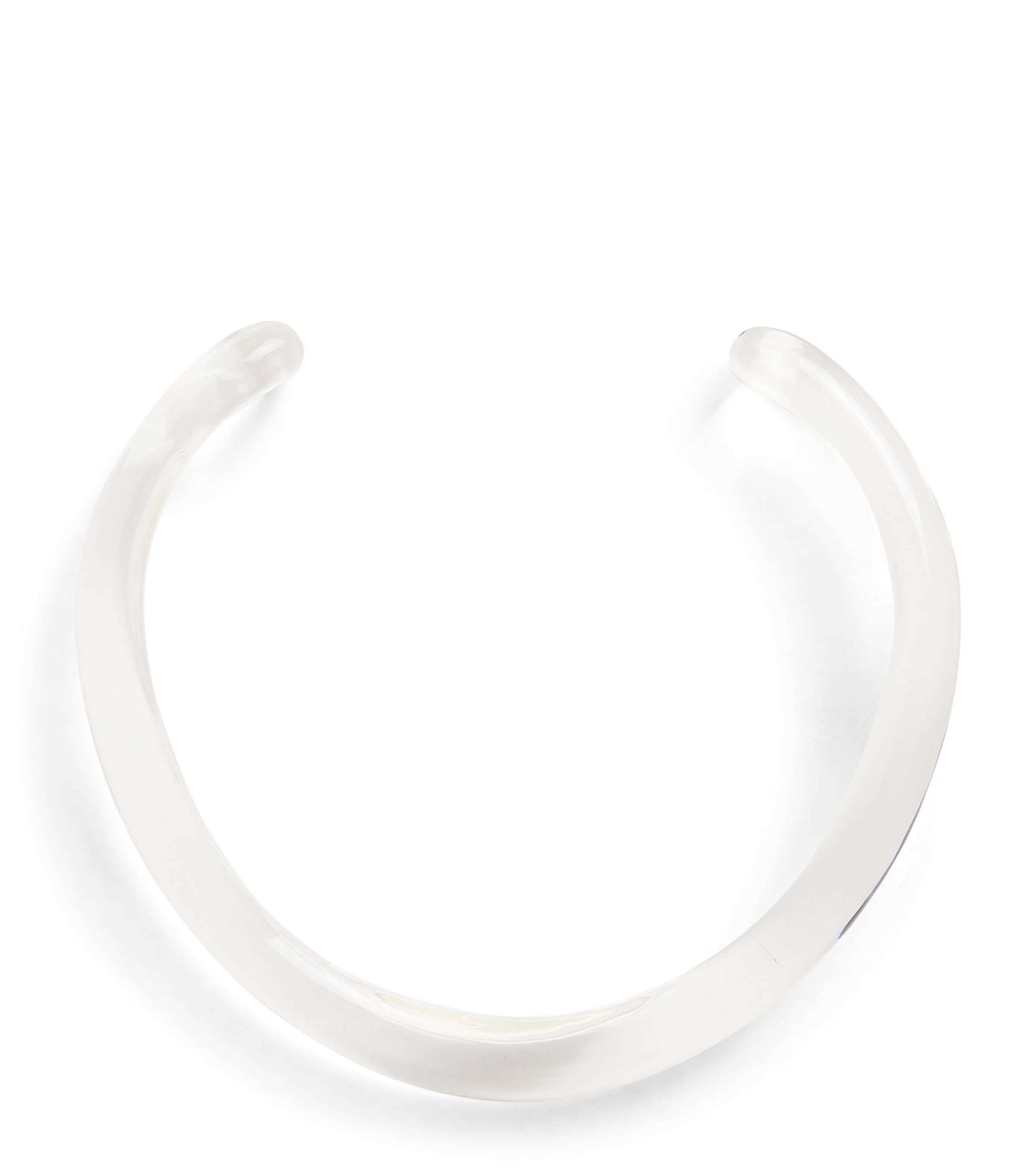 Alexis Bittar Liquid Lucite Collar Necklace