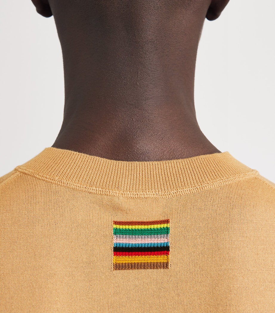 Paul Smith Mens Cotton Knitted T-Shirt Image 3