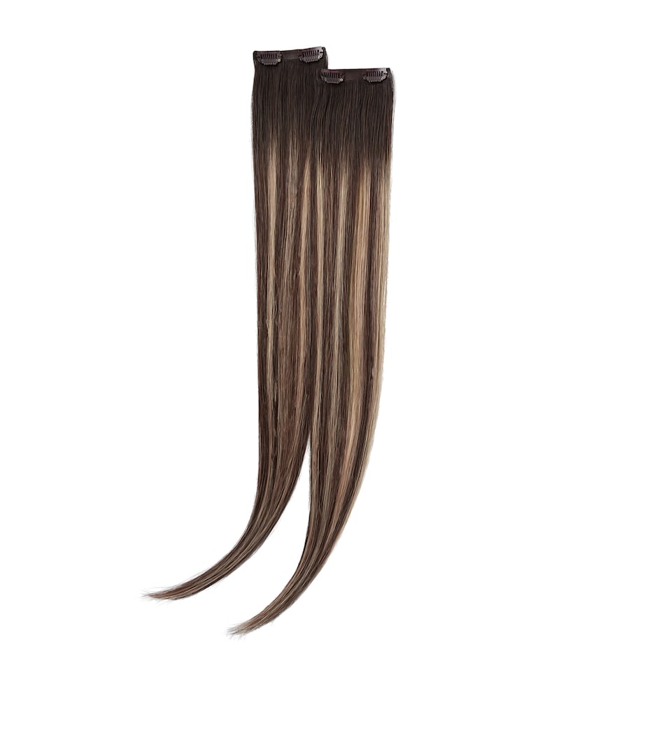 Beauty Works x Huda BARELY THERE Mix & Match Minis Clip-In Hair Extensions (18") BROND'MBRE Image 1