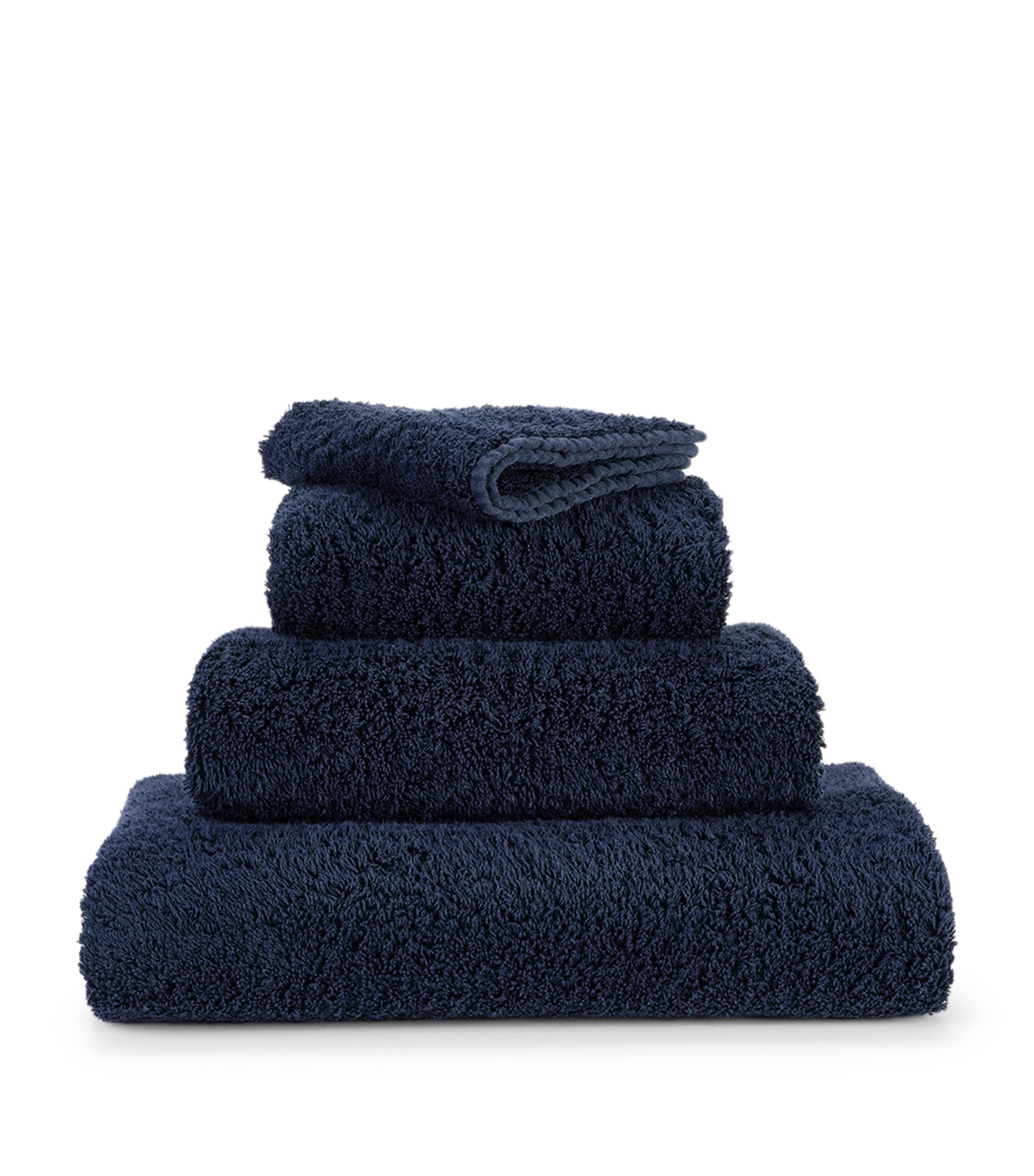Abyss & Habidecor Super Pile Hand Towel In Navy