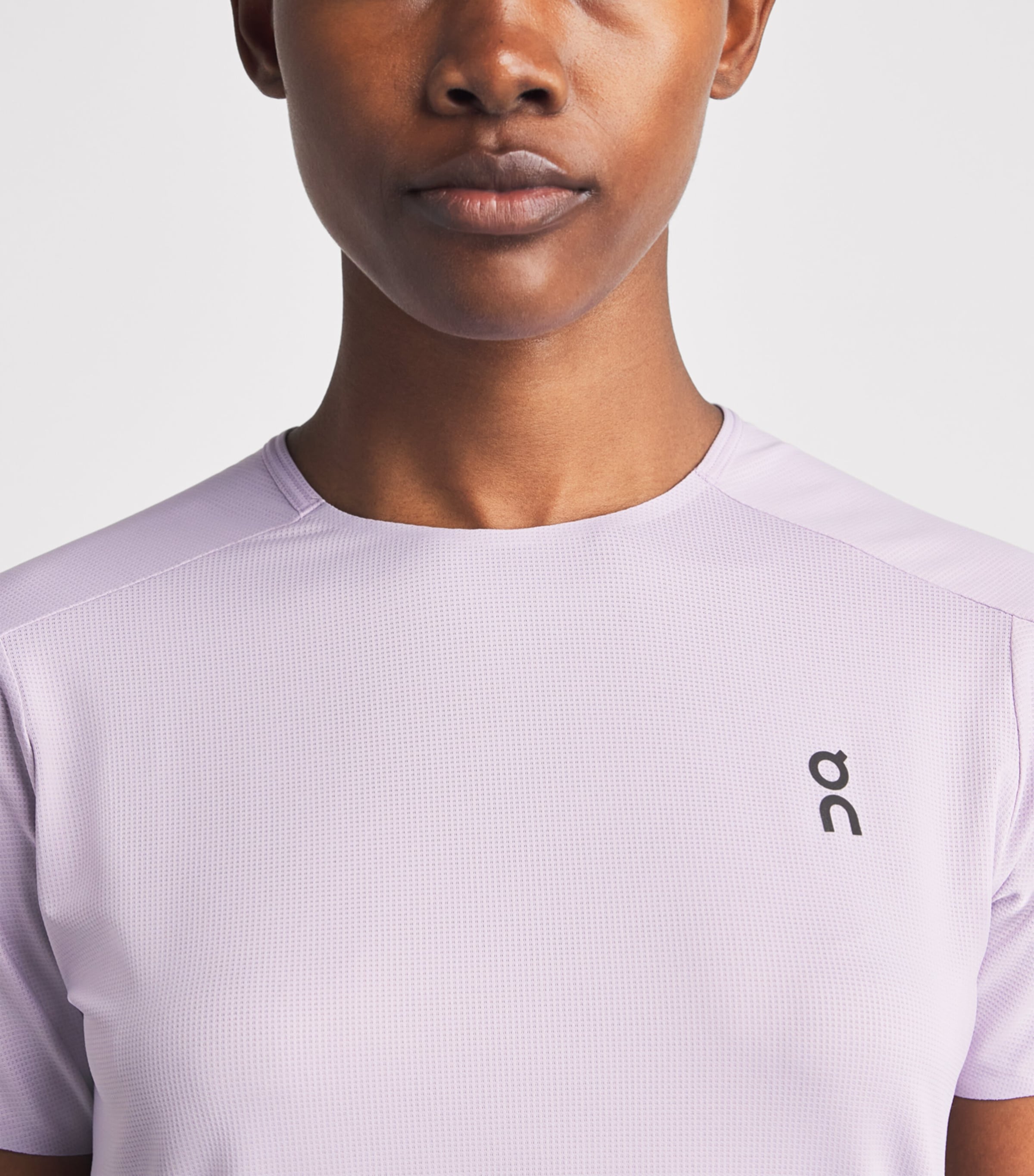 On Womens Performance T-Shirt Foxglove | Orchid Image 3
