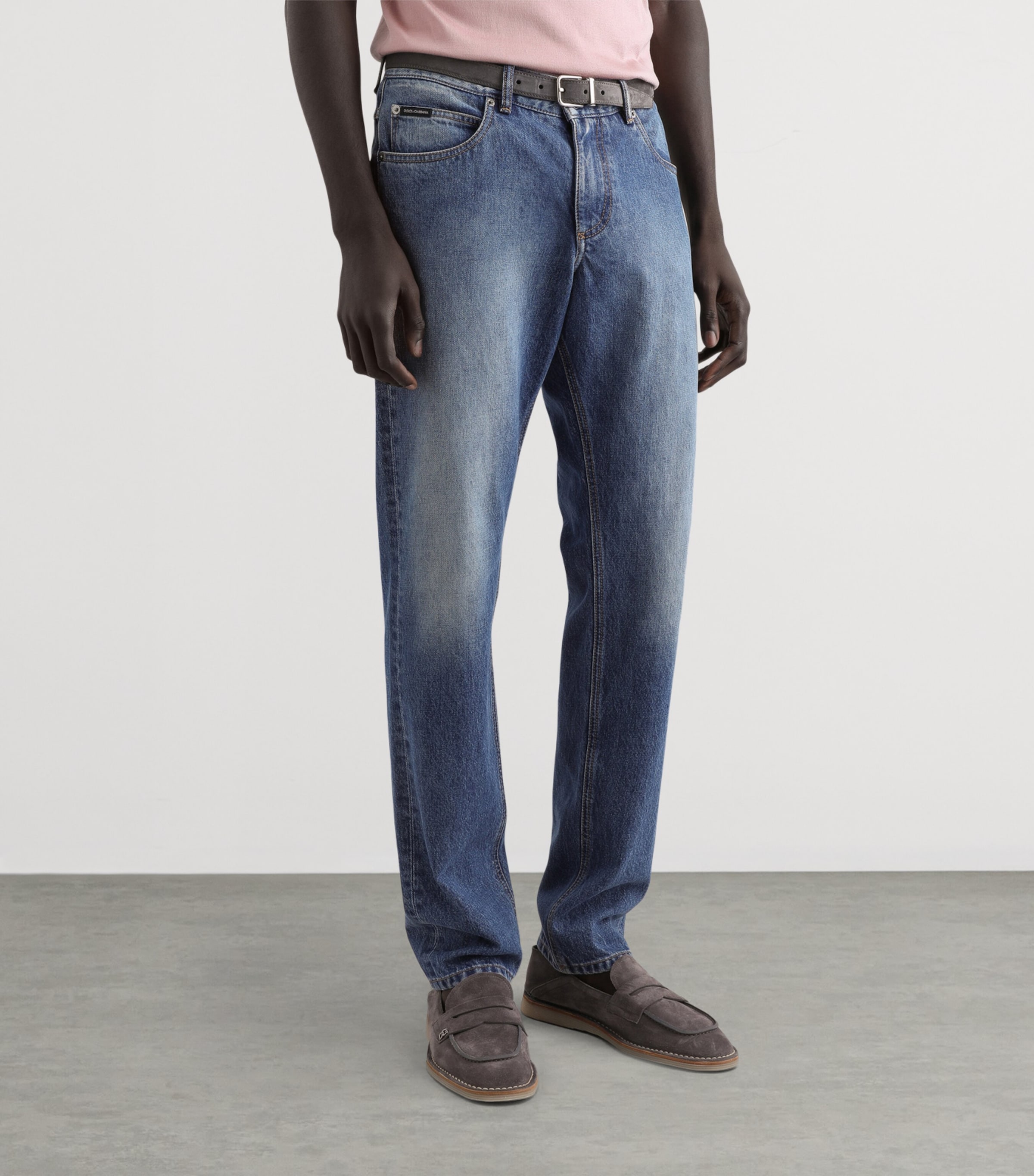 Embroidered Slim Jeans S9001-COMBINED Image 3