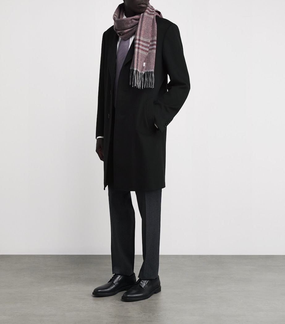Wool-Cashmere Overcoat 100 BLACK Image 2