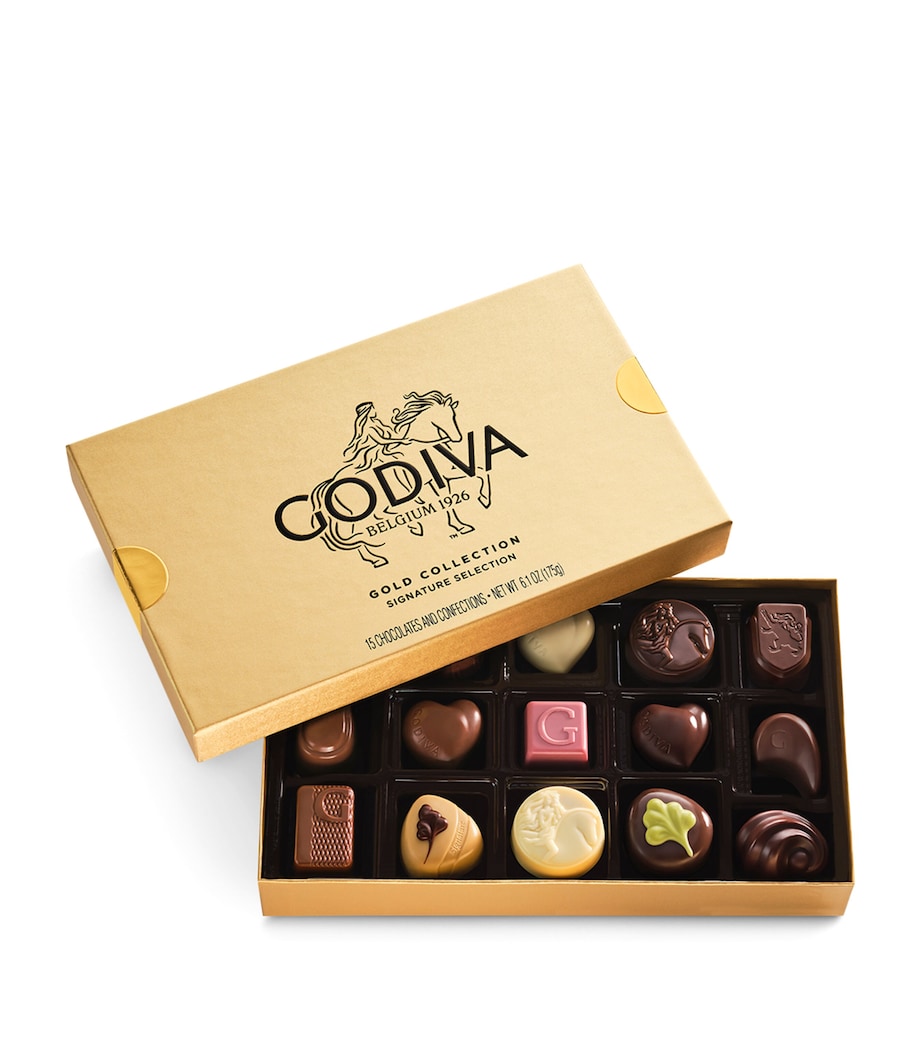 Godiva Gold Collection 15-Piece Selection Gift Box (175g) Image 3