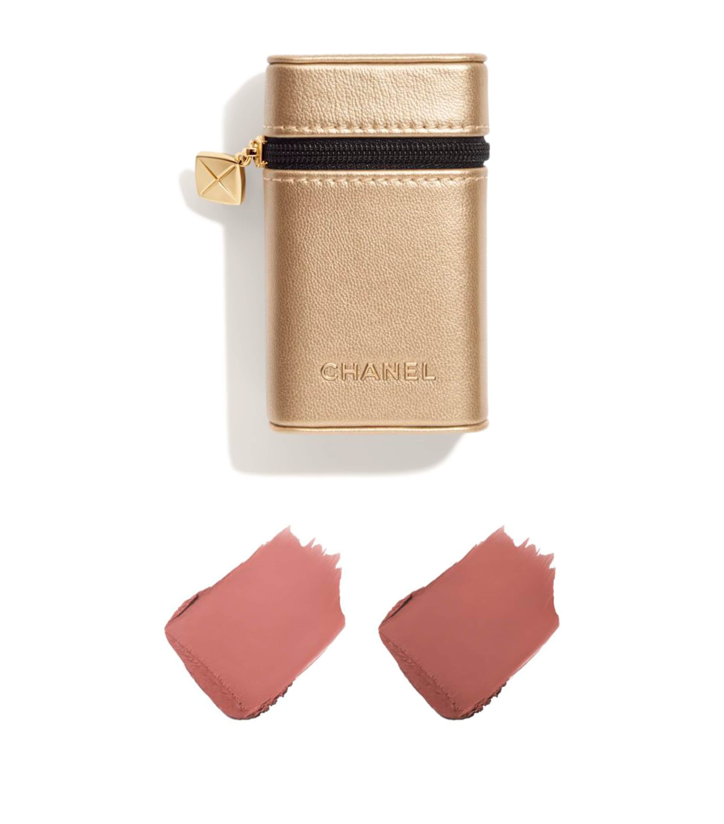 【新品】CHANEL ROUGE ALLURE VELVET 2個リップ＆ポーチ ROUGE ALLURE VELVET Set of 2 luminous matte lip colours | CHANEL