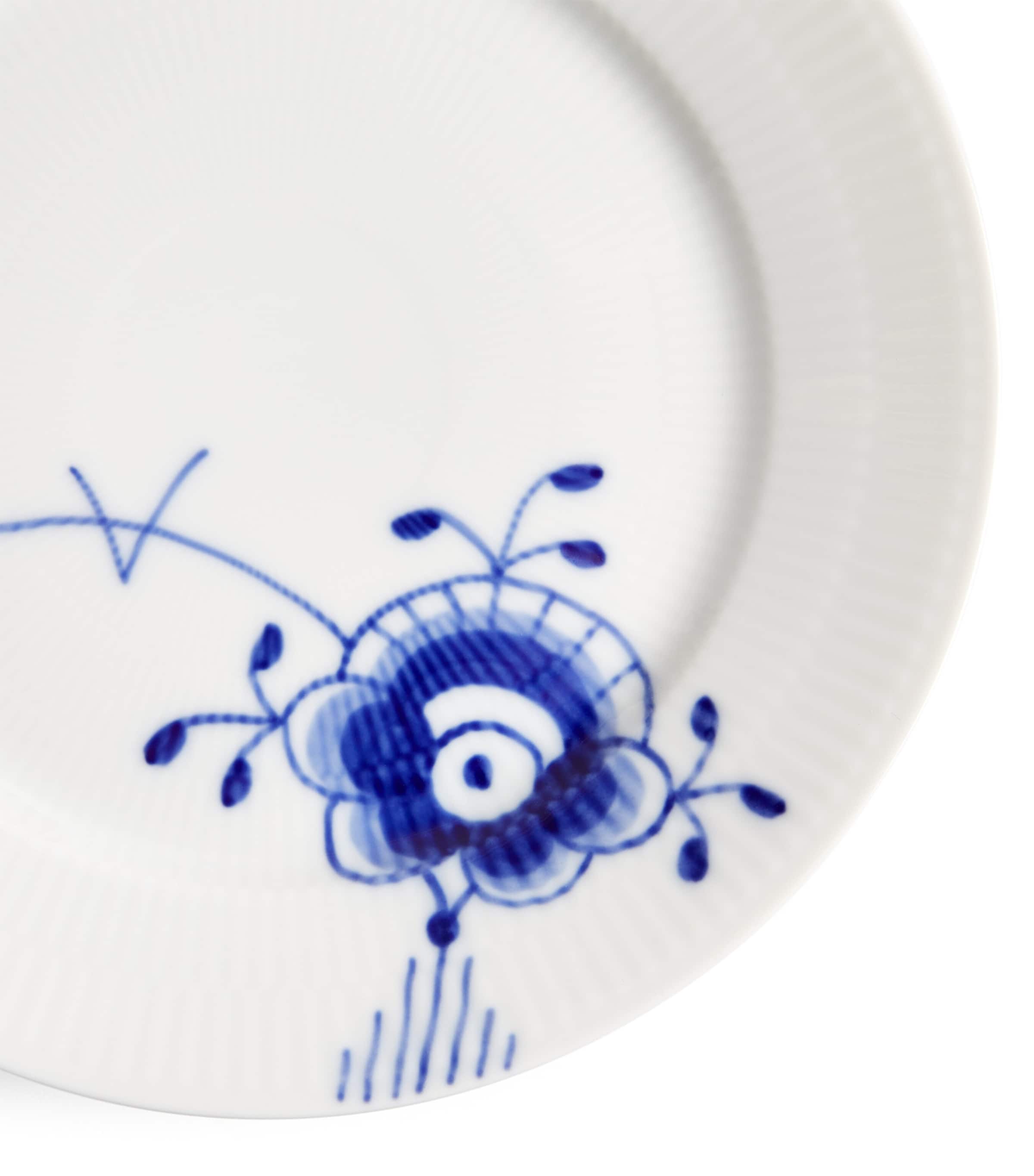 Blue Fluted Mega Plate (22cm) BLUE Image 4