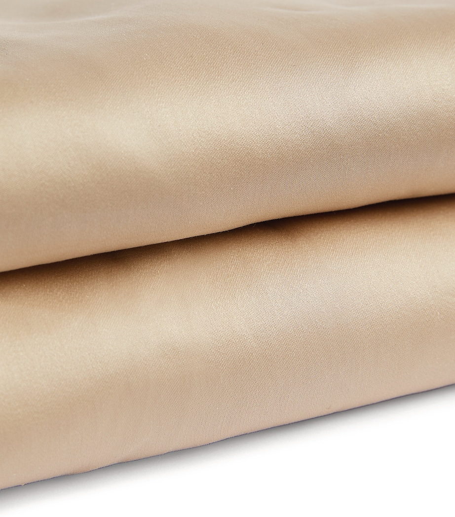 Secret Super King Fitted Sheet (180cm x 200cm) LINEN Image 3