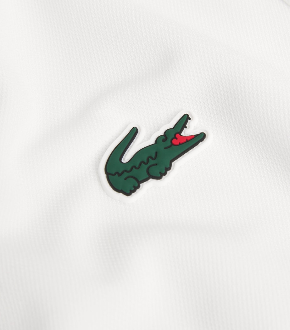 Lacoste Mens Technical Polo Shirt White Image 6