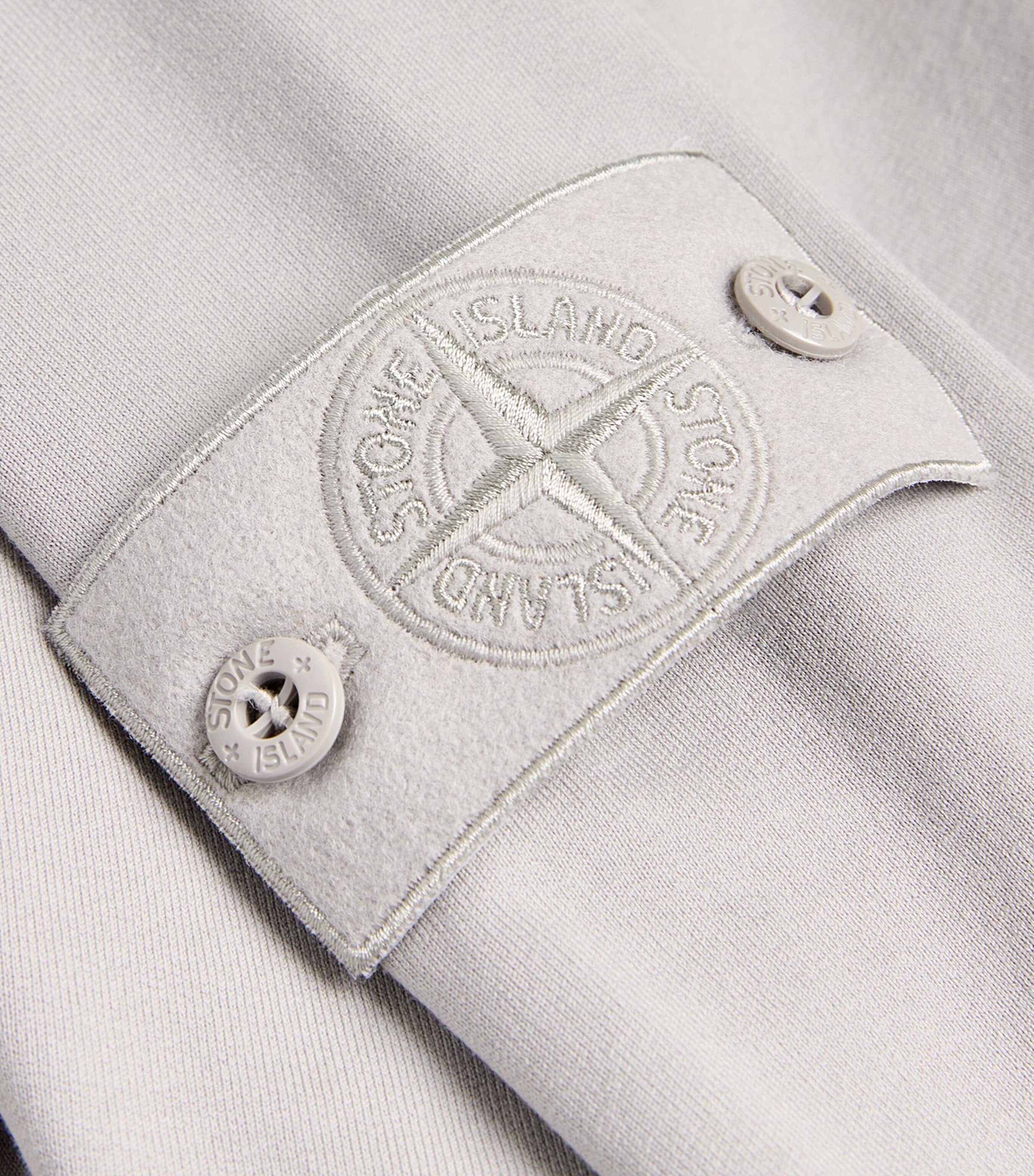 Stretch-Cotton Ghost Sweatshirt V0064/DUST Image 5