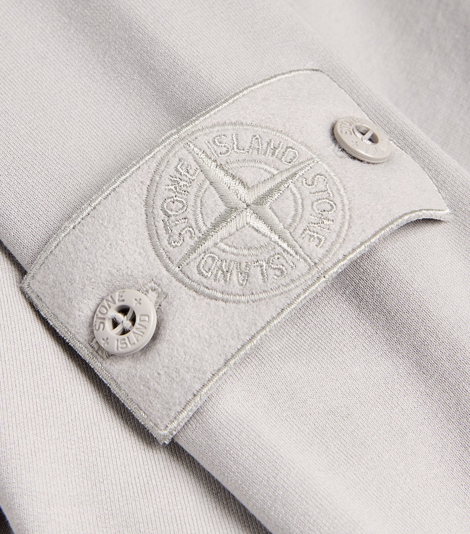 Stretch-Cotton Ghost Sweatshirt V0064/DUST Image 5