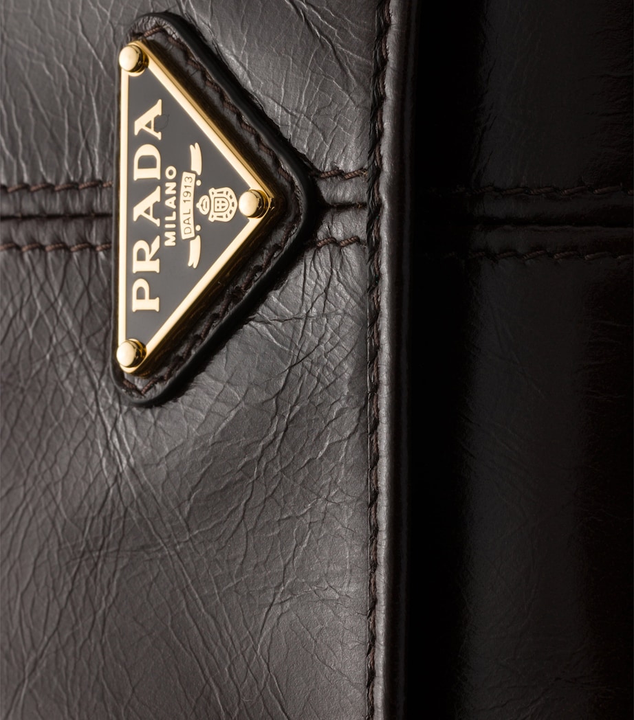 Leather Clutch Bag F0003 Image 5