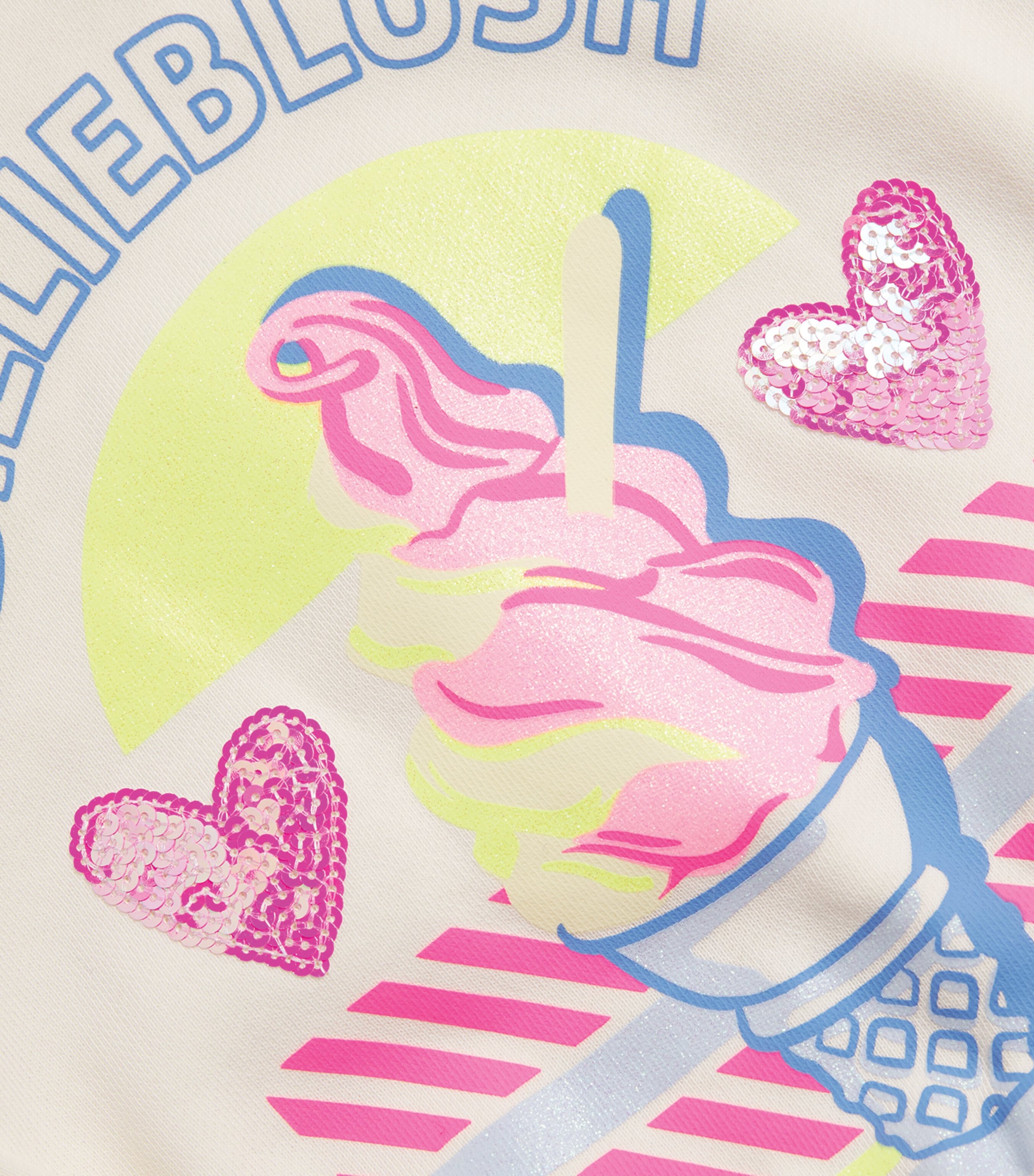 Ice Cream Print Sweatshirt (2-12 Years) 121 IVORY Image 4