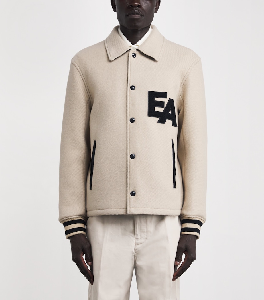 Virgin Wool EA Patch Jacket U1156 Image 3